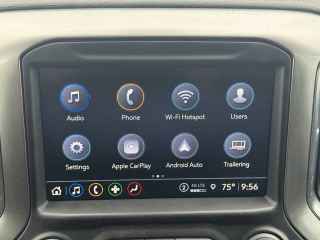 2021 Chevrolet Silverado 1500 — rear three-quarter view