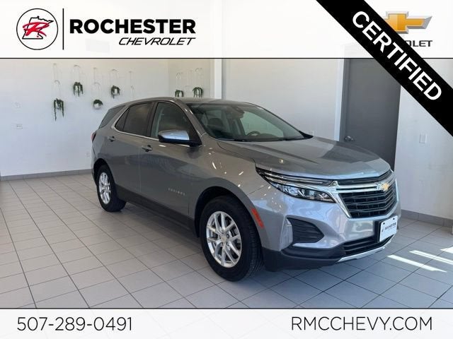 2024 Chevrolet Equinox LT in Sterling Gray Metallic — front three-quarter view