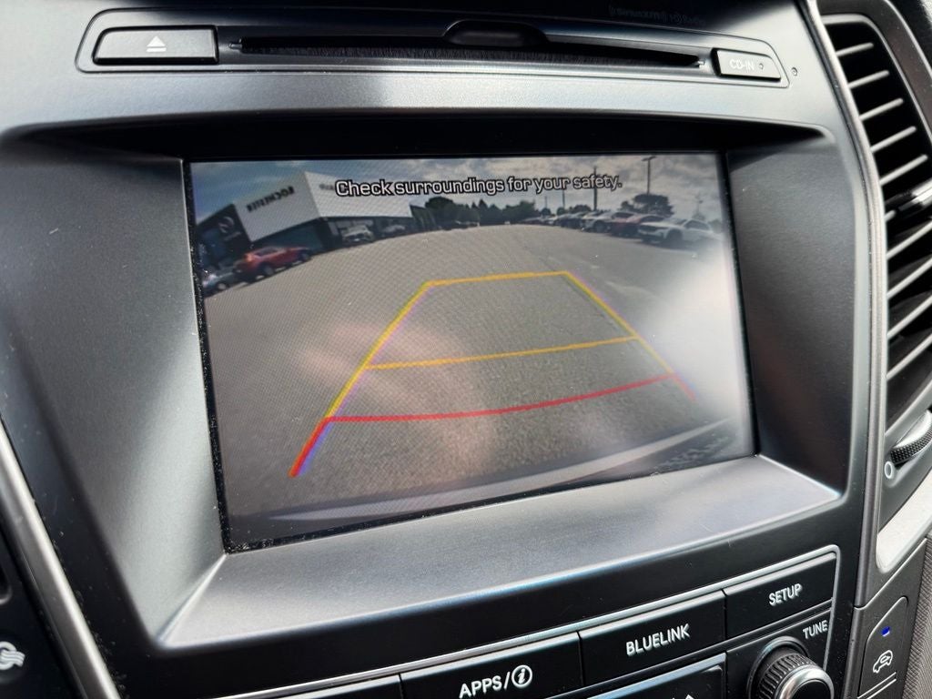 2018 Hyundai Santa Fe — interior view