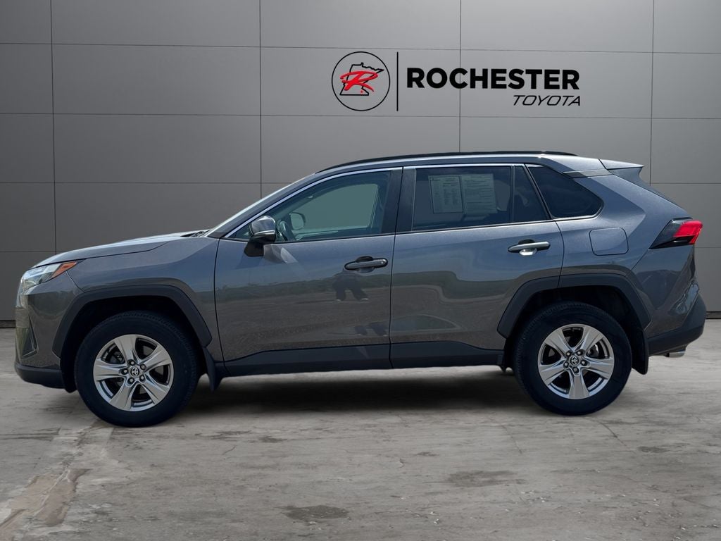 2022 Toyota RAV4 — side profile view