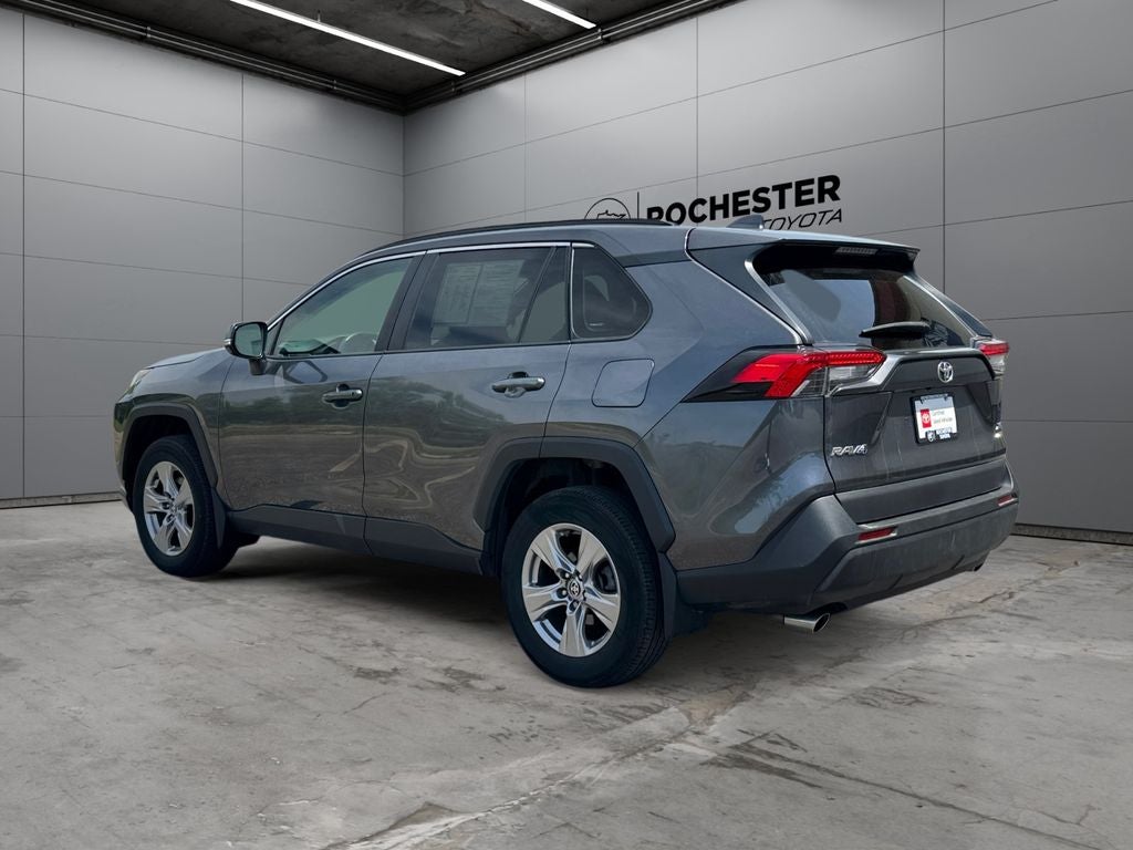 2022 Toyota RAV4 — rear three-quarter view