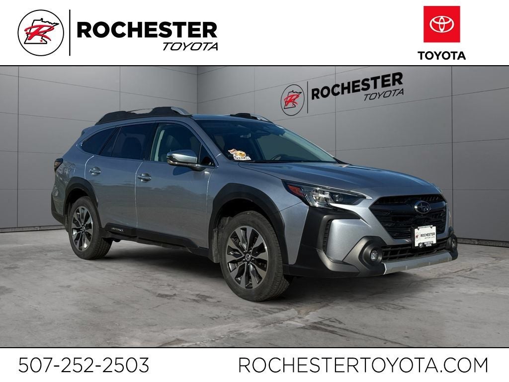 2024 Subaru Outback Touring XT AWD in Ice Silver Metallic — front three-quarter view