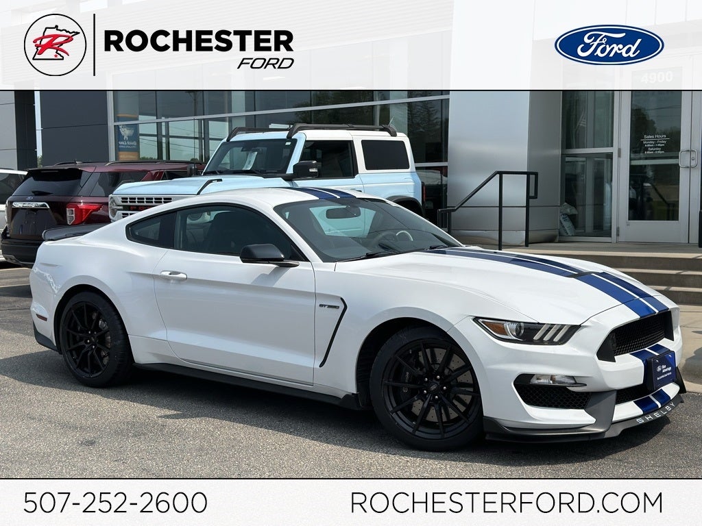 Used 2017 Ford Mustang Shelby GT350 with VIN 1FA6P8JZ7H5526289 for sale in Rochester, Minnesota