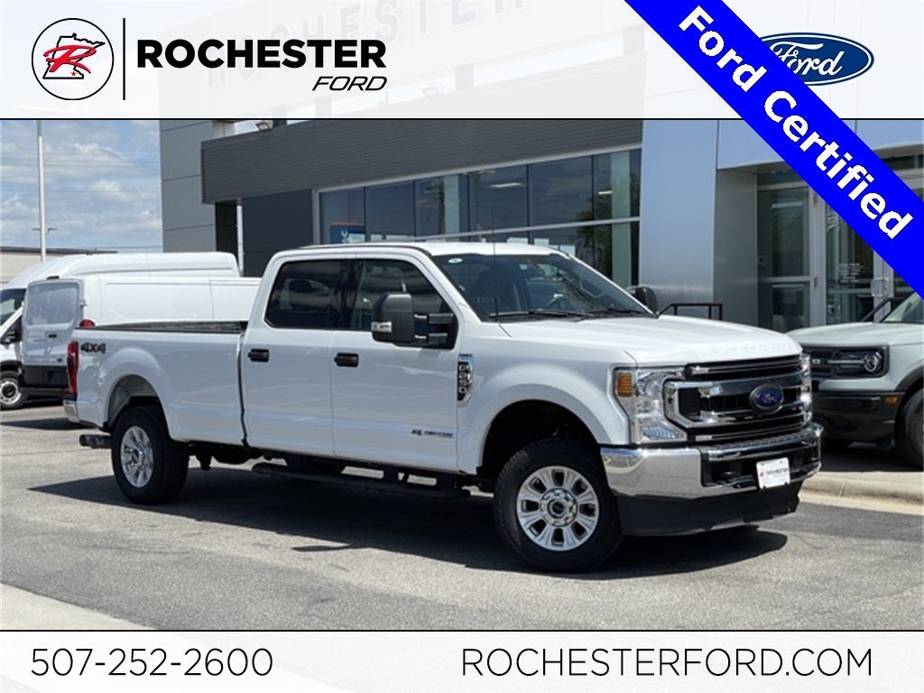 Used 2022 Ford F-250 Super Duty XLT with VIN 1FT7W2BT6NEG42331 for sale in Rochester, Minnesota