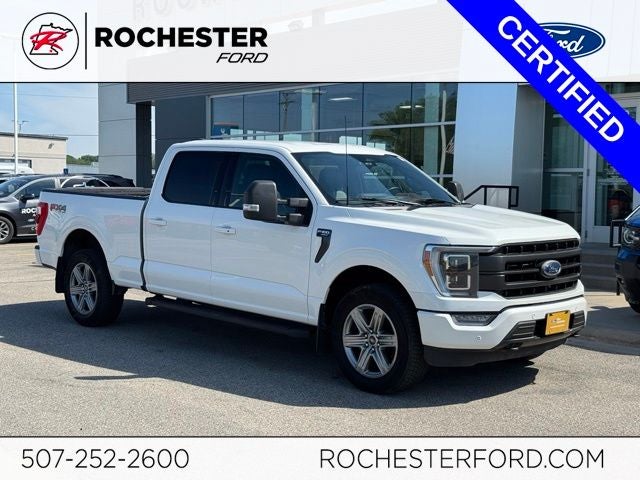 2023 Ford F-150 Lariat in Other — front three-quarter view