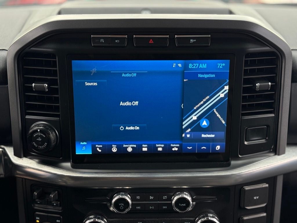 2021 Ford F-150 — rear three-quarter view