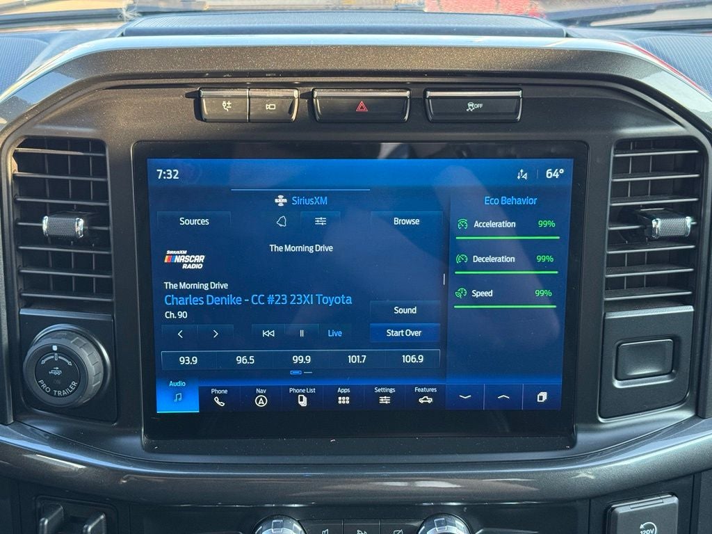 2023 Ford F-150 — rear three-quarter view