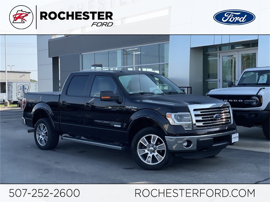 Used 2014 Ford F-150 Lariat with VIN 1FTFW1ET7EKF25425 for sale in Rochester, Minnesota