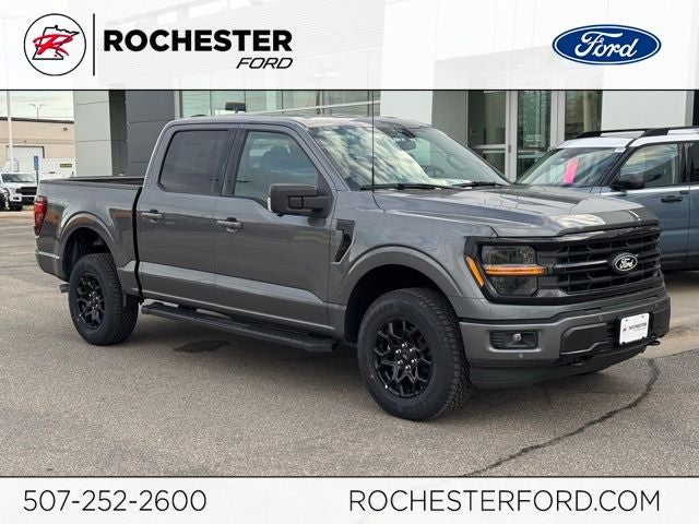 2026 Ford F-150 XLT in Carbonized Gray Metallic — front three-quarter view
