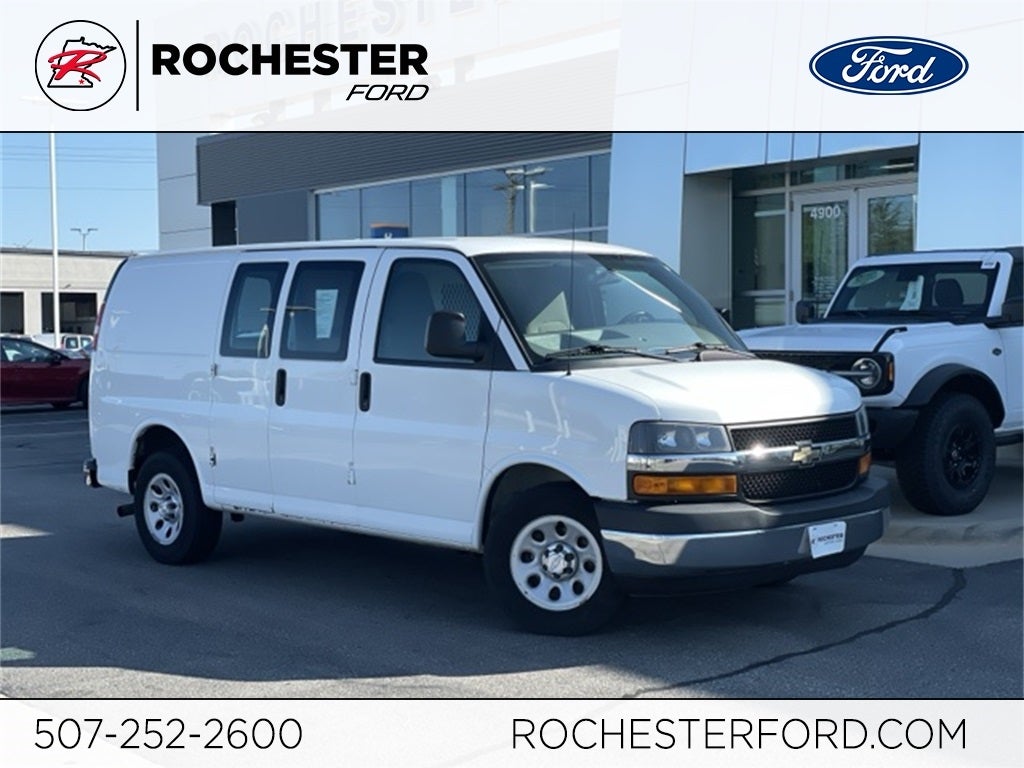 Used 2014 Chevrolet Express Cargo Work Van with VIN 1GCSHAF48E1192710 for sale in Rochester, Minnesota