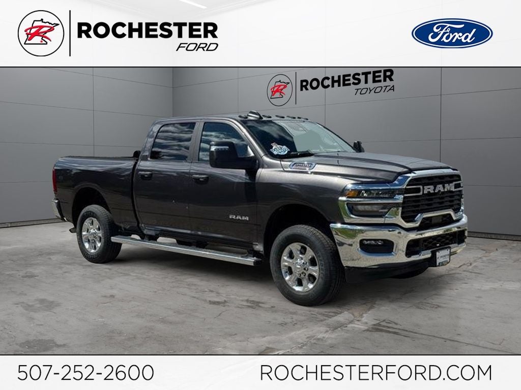 2025 RAM 2500 Big Horn in Crystal Metallic — front three-quarter view