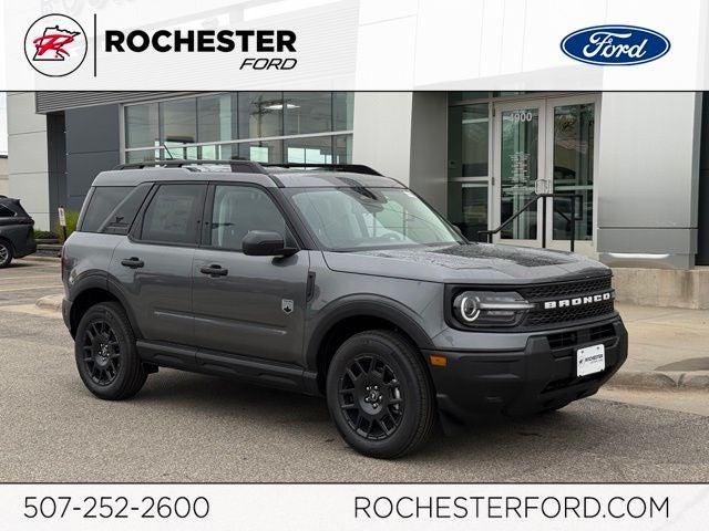 2026 Ford Bronco Sport Big Bend w/Heated Seats in Carbonized Gray Metallic — front three-quarter view