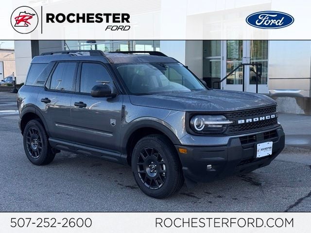 2026 Ford Bronco Sport Big Bend in Carbonized Gray Metallic — front three-quarter view