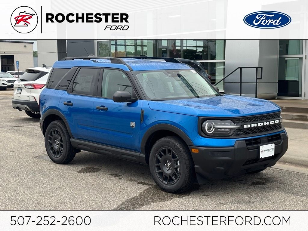 2026 Ford Bronco Sport Big Bend w/Heated Front Seats in Velocity Blue Metallic — front three-quarter view