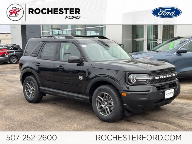 2026 Ford Bronco Sport Big Bend in Shadow Black — front three-quarter view