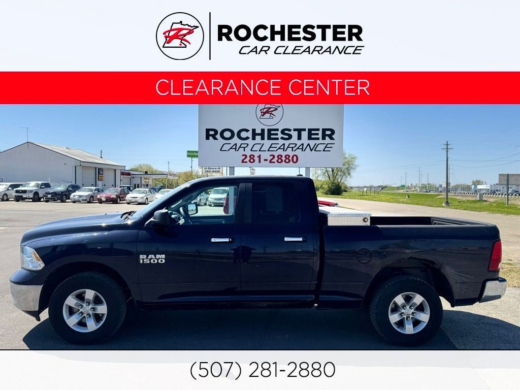 2013 RAM 1500 SLT in True Blue Pearl — front three-quarter view