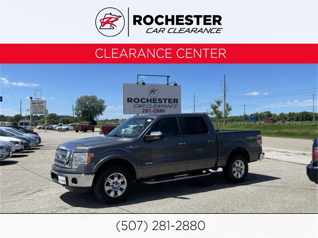 Used 2012 Ford F-150 Lariat with VIN 1FTFW1ET3CFB81517 for sale in Rochester, Minnesota
