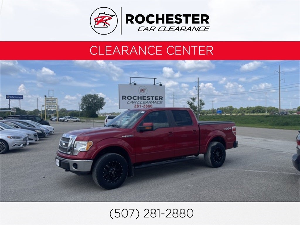 Used 2010 Ford F-150 Lariat with VIN 1FTFW1EV6AFD89082 for sale in Rochester, Minnesota