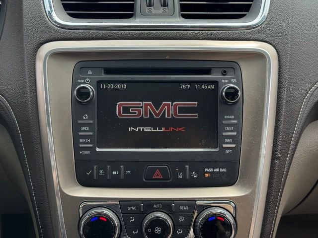 2015 GMC Acadia — rear three-quarter view