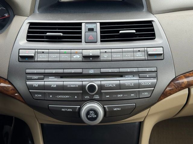 2008 Honda Accord — rear three-quarter view