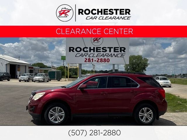 2012 Chevrolet Equinox LT 1LT in Cardinal Red Metallic — front three-quarter view