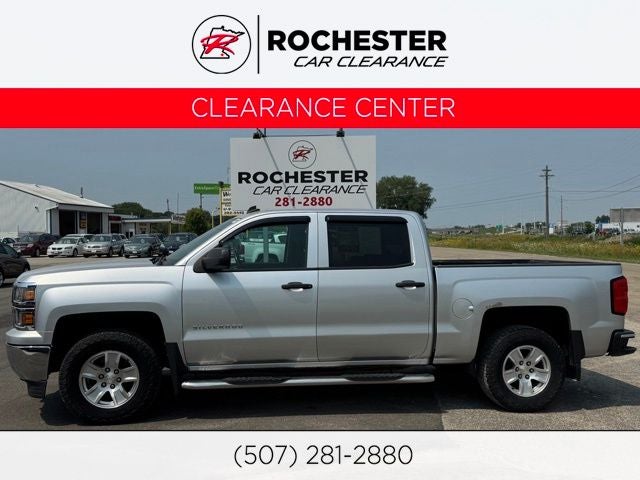 2014 Chevrolet Silverado 1500 LT LT1 in Silver Ice Metallic — front three-quarter view